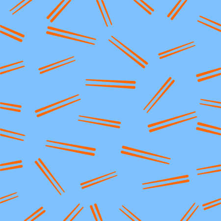 seamless pattern with chopsticksのイラスト素材