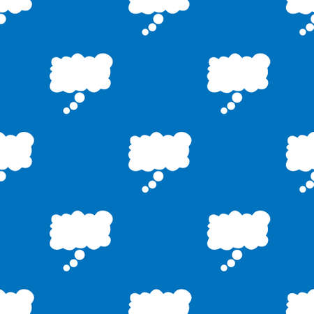 seamless pattern with speech bubblesのイラスト素材