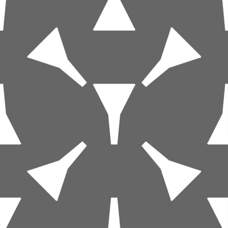 seamless pattern with funnelのイラスト素材