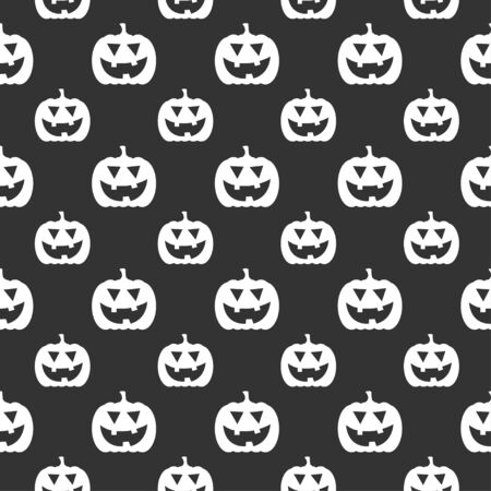seamless pattern with pumpkins for Halloweenのイラスト素材