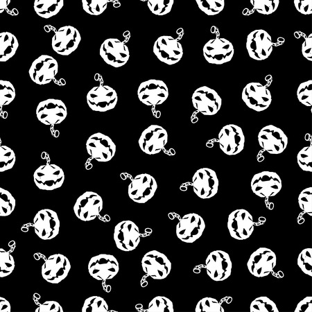 seamless pattern with pumpkinのイラスト素材