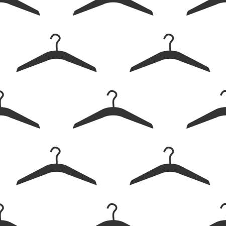 seamless pattern with hangerのイラスト素材