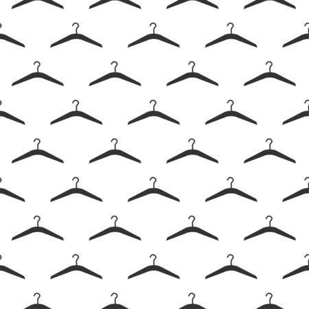 seamless pattern with hangerのイラスト素材