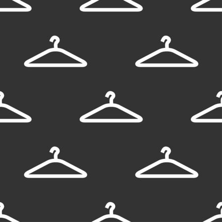 seamless pattern with hangerのイラスト素材