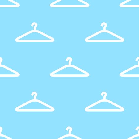 seamless pattern with hangerのイラスト素材