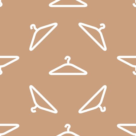 seamless pattern with hangerのイラスト素材