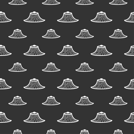 seamless pattern with Conical Hatのイラスト素材