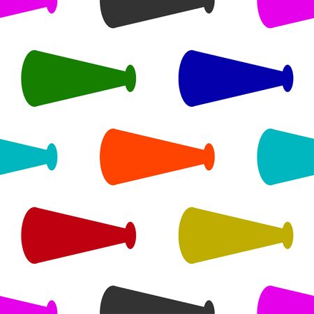 seamless pattern with hornのイラスト素材