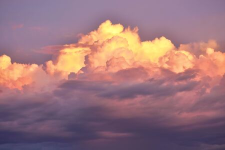 Sunset sky clouds