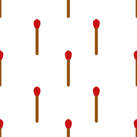 seamless pattern with matchのイラスト素材