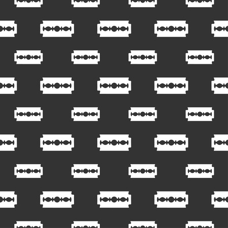 seamless pattern with razor bladeのイラスト素材