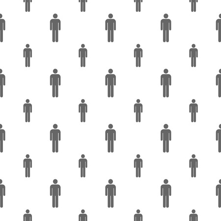 seamless pattern with male toilet signのイラスト素材