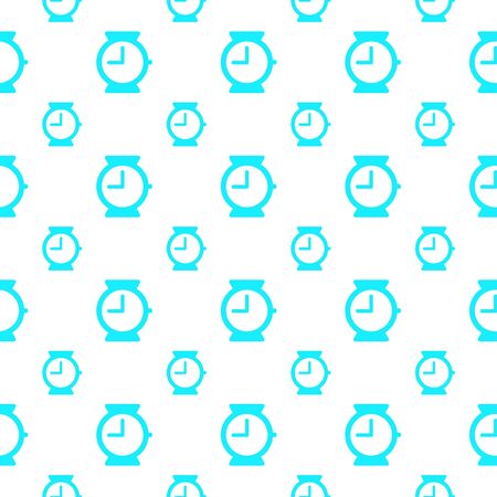 seamless pattern with clockのイラスト素材