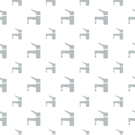 seamless pattern with faucetのイラスト素材