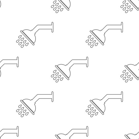 seamless pattern with faucetのイラスト素材