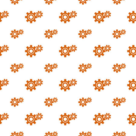 seamless pattern with gearのイラスト素材