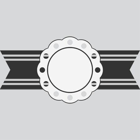 badge bannerのイラスト素材