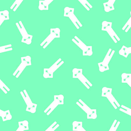 seamless pattern with character humanのイラスト素材