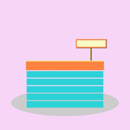 Market stallのイラスト素材