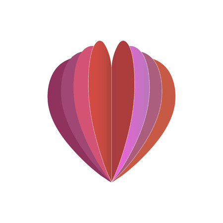 vector of heartのイラスト素材