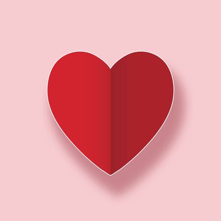 vector of heartのイラスト素材