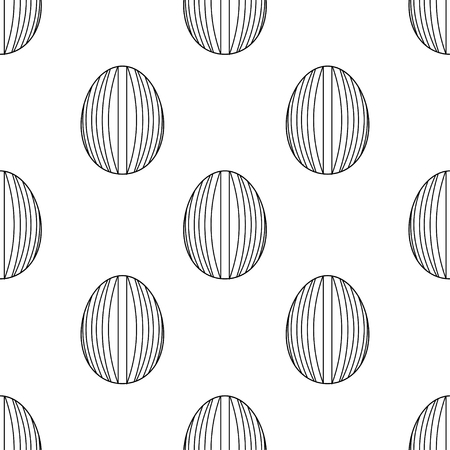 seamless pattern with Easter eggsのイラスト素材
