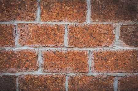 Laterite block wall backgroundの写真素材