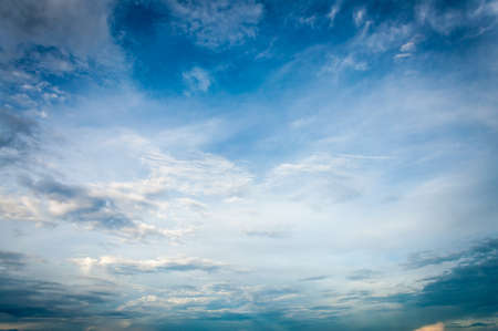 Beautiful sky cloudsの写真素材