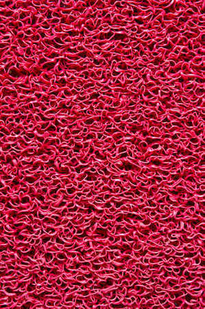 red messy plastic line backgroundの写真素材