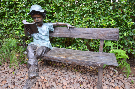 chair decoration for sitting in the garden, to rest and relaxの写真素材