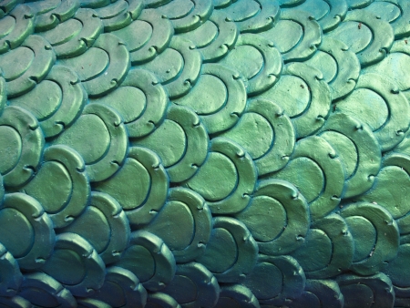 Scale green pattern of backgroundの写真素材