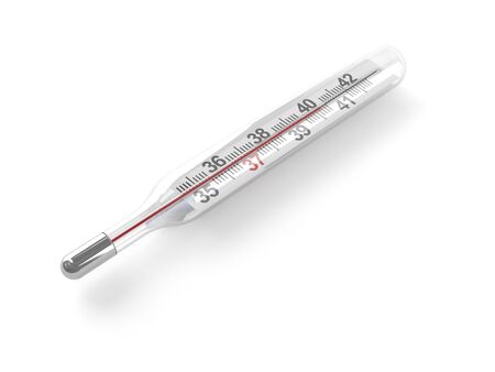 Thermometer isolated on white background