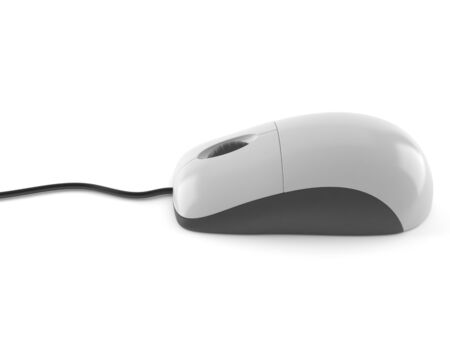 Computer mouse isolated on white background