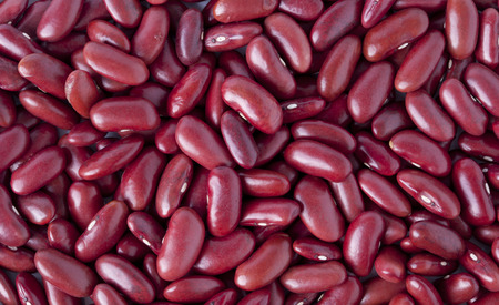 Red beans pattern as background