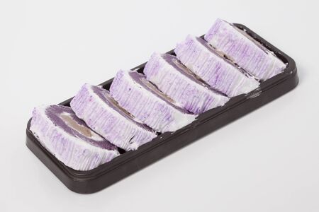 roll cake for dessert, simply and freshnessの写真素材