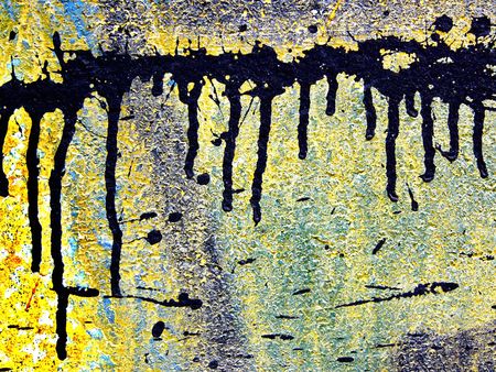 Dripping paint abstractの写真素材