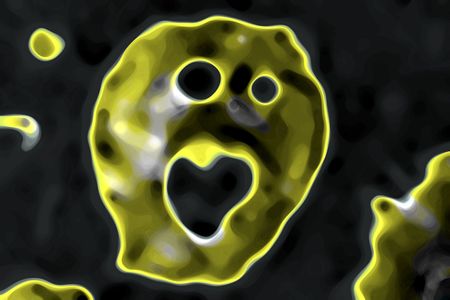 Abstract ghost designの写真素材