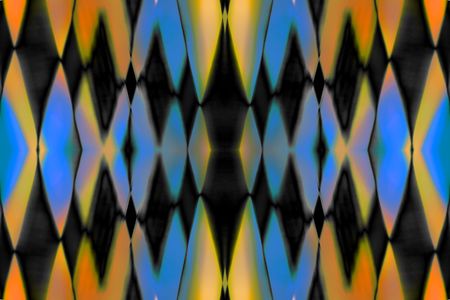 Abstract colorful diamond design