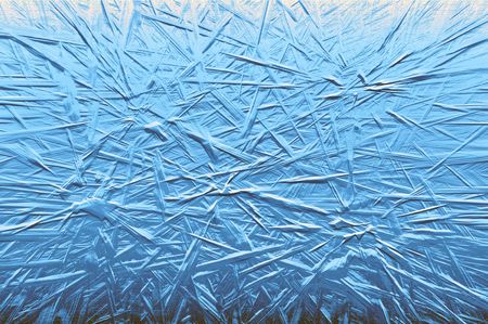 Abstract background of 3d blue splintersの写真素材