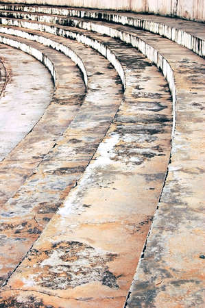 Abstract background curves of a local athletics stadium standの写真素材