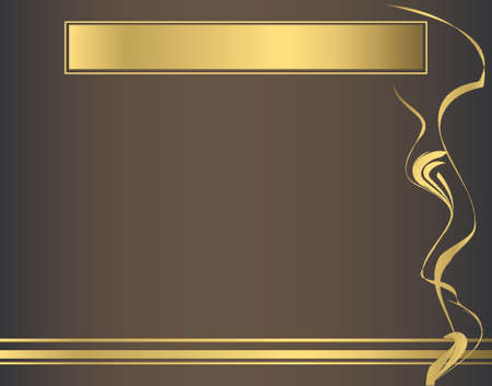 Vector frame and trimmings for presentationsのイラスト素材
