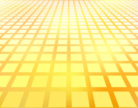Abstract editable vector illustration of receding squaresのイラスト素材