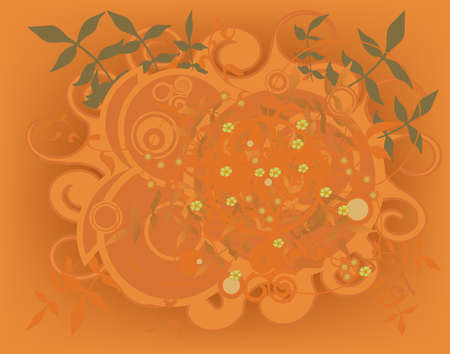 Abstract   background of various separate elementsのイラスト素材