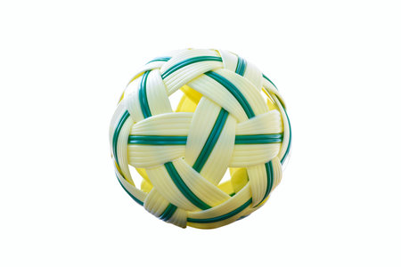 Sepak takraw ball, popular sport of southeast asian countries, soft and  selective focus, outdoor sport and recreational activity concept.の写真素材