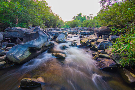 The waterfall