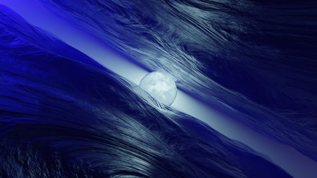 Abstract fractal. Fractal art background for creative design. Decoration for wallpaper, desktop, poster, cover booklet. Print for clothes, t-shirt. Creative illustration for designの写真素材