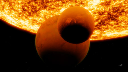 Forge. Sun in Space.