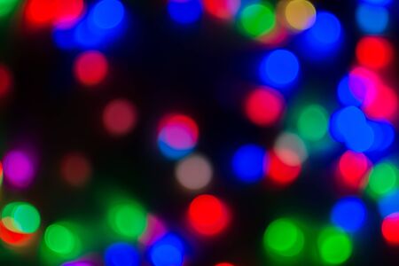 light of night, bokeh background