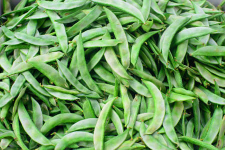 a bunch of green beans sprouts