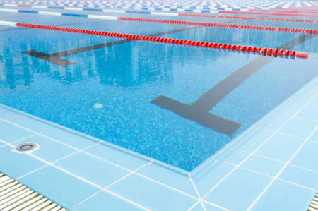 empty water pool